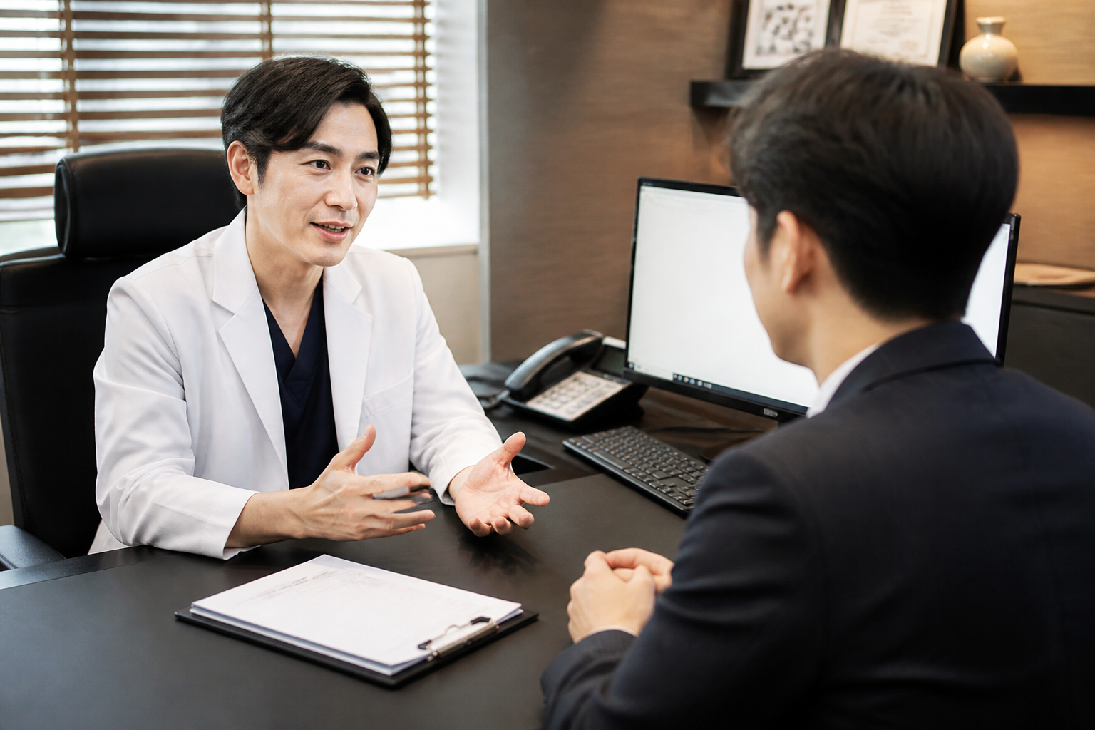 병원 홈페이지 제작 업체 미팅 전 원장님이 미리 준비할 자료 삽화 2